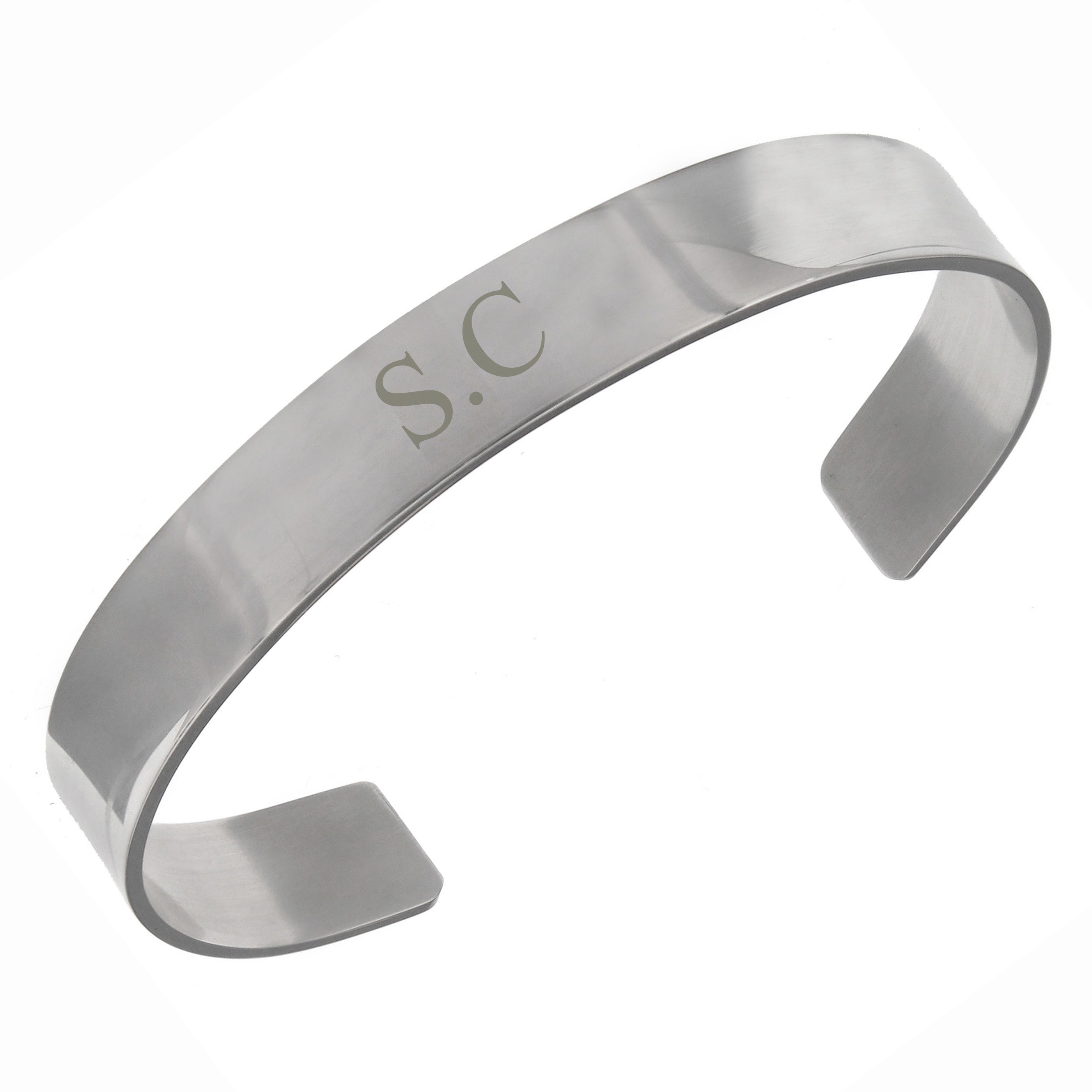 Stainless steel hot sale bangle bracelets