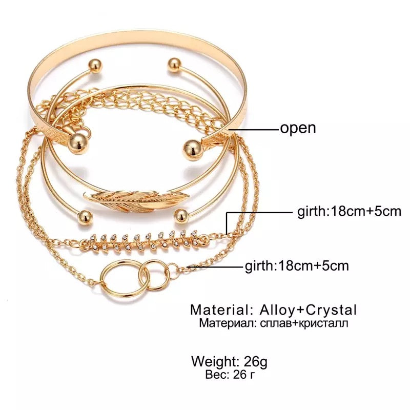 Stackable bangle hot sale bracelet sets